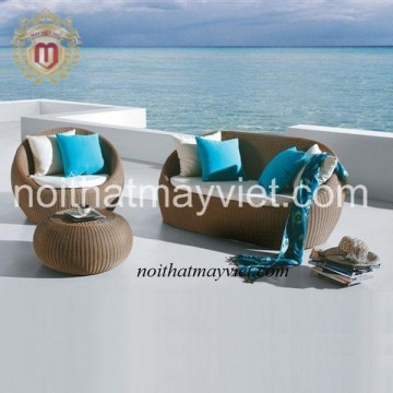 Bàn Ghế Sofa Mây Tre BGSF0012